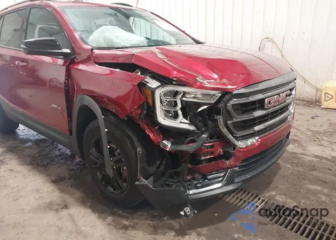 2024 GMC Terrain Awd At4 from USA, damaged, VIN 3GKALYEG2RL191568